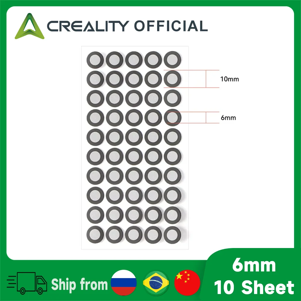 Creality 490/500 Points 3/6mm 3D Scanning Mark Point for Creality CR-Scan Raptor / Otter / Ferret Pro 3D Scanner Tracking Dot