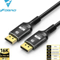 16K DP 2.1 8K@120Hz 4K@240Hz 80Gbps HDR Video Audio Displayport Cable Display Port  for Laptop TV Xbox Projector Gaming Monitor