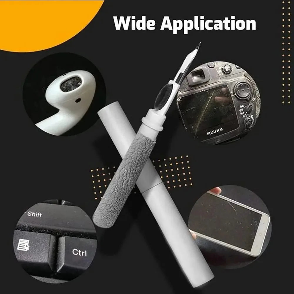 2 IN1 Cleaner Kit Set  Earphones Cleaning Pen for Airpods 3 Pro Case 13 Brush Headsets Cleaners Earbuds Cleaning Tools