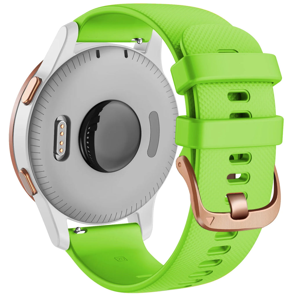 18mm 20mm Strap For Garmin Venu Sq 2 Plus Vivoactive 4S Smartwatch Band Bracelet Venu 3S 2S Vivoactive 3 5 Replacement Wristband