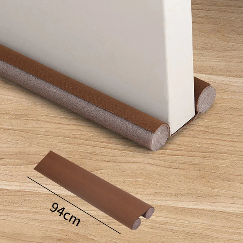 2/1PC Flexible Under Door Draft Stopper Door Bottom Seal Strip Weather Strip Thicker Anti-Cold Gap Blocker Sealing Weather Strip