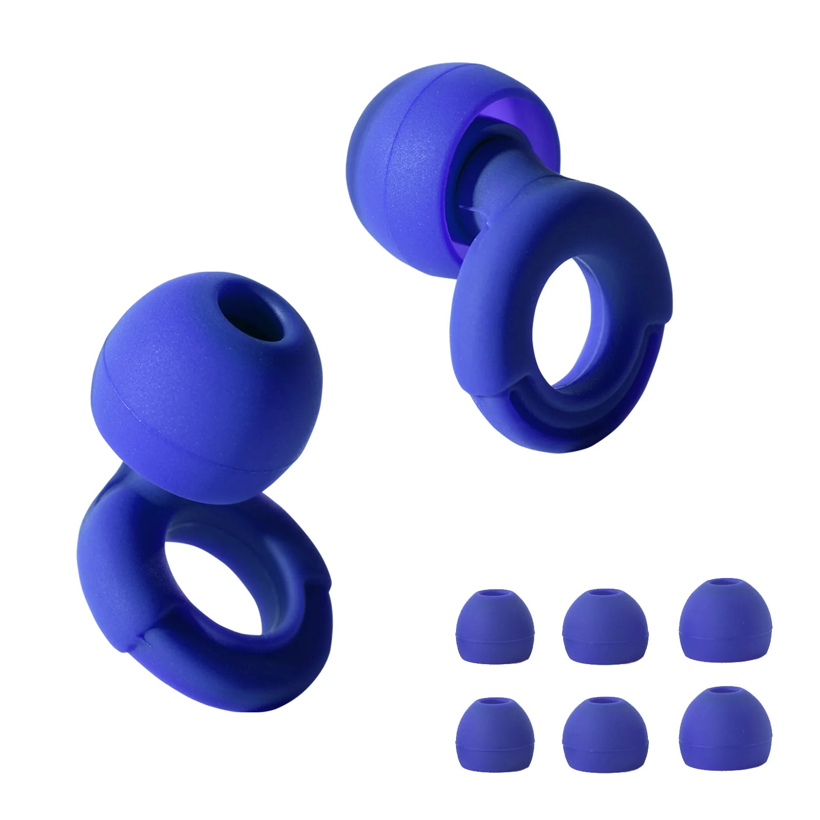 HUAK Silicone Earplugs for Swimming Sleep Noise Cancel Noise Reduction-Soundproof Reduce Disturbances -Quality loop Earplugs