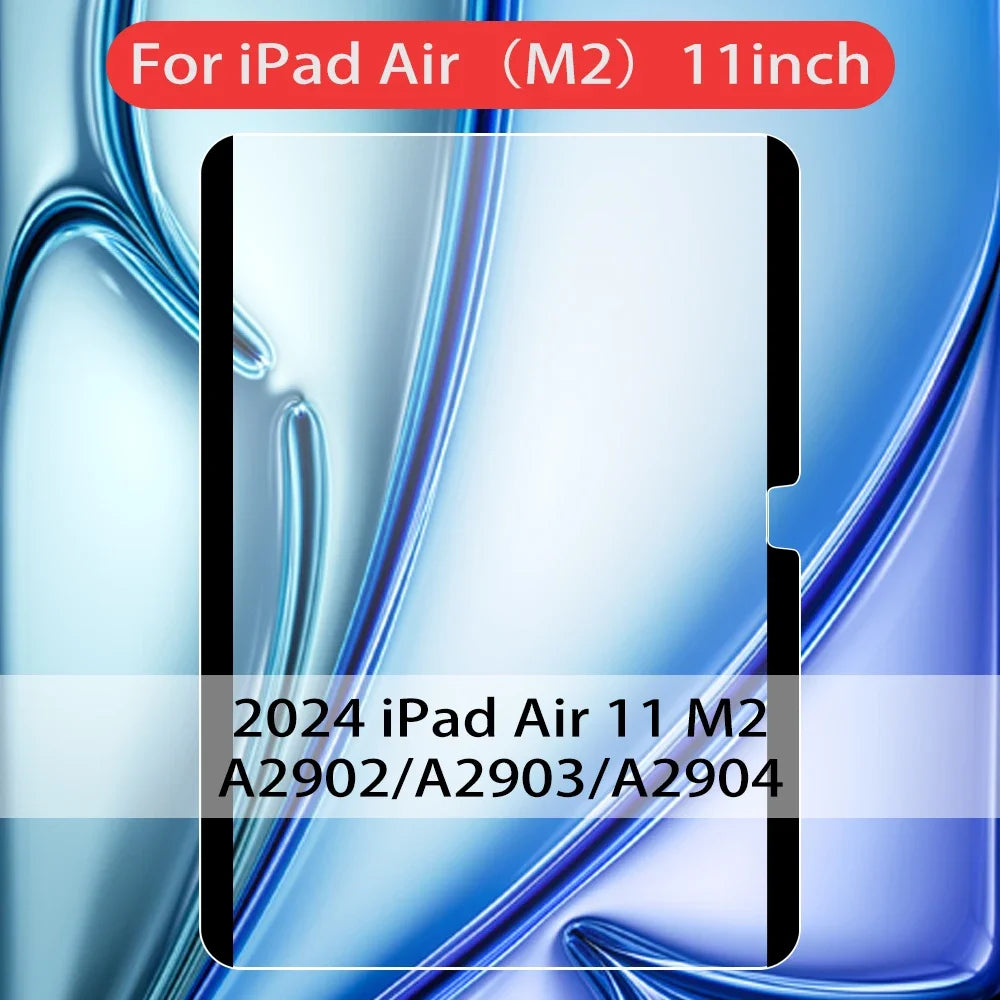 For 2024 iPad Air 11 13 M2 Pro 11 13 M4 Magnetic Paper Feel Film for 10th 9.7 5 6th 10.5 10.2 7 8 9th mini 45 6 Screen Protector