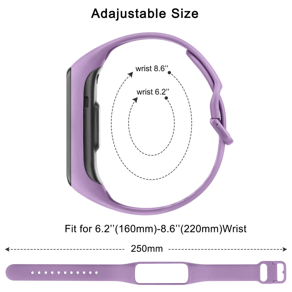 Soft Silicone Strap For Samsung Galaxy Fit 2 Band Bracelet Replacement Sport Watchband Correa For Samsung Galaxy Fit 2 Strap
